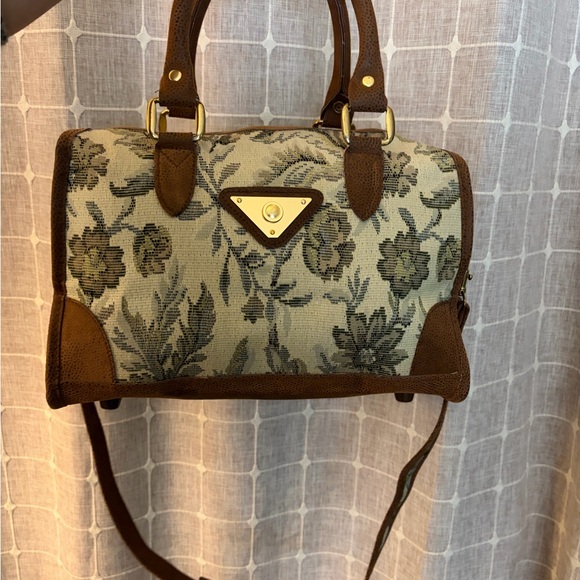 Vintage Verdi Tapestry small luggage bag - Picture 3 of 10